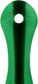 8 Inch Metal Pro Fitter Shoehorn - Emerald Green, Pro Fitter Made in U.S.A. stamp