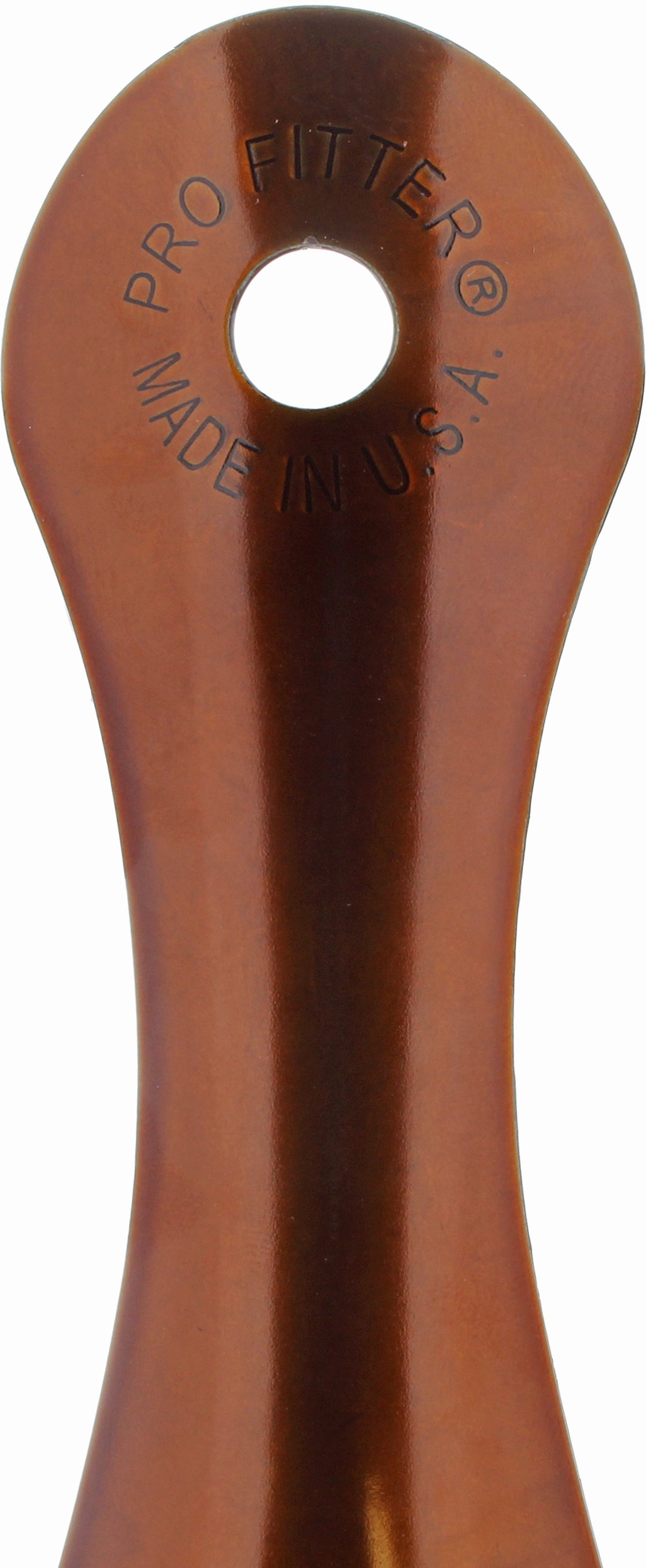 8 Inch Metal Profitter Shoehorn - Root Beer