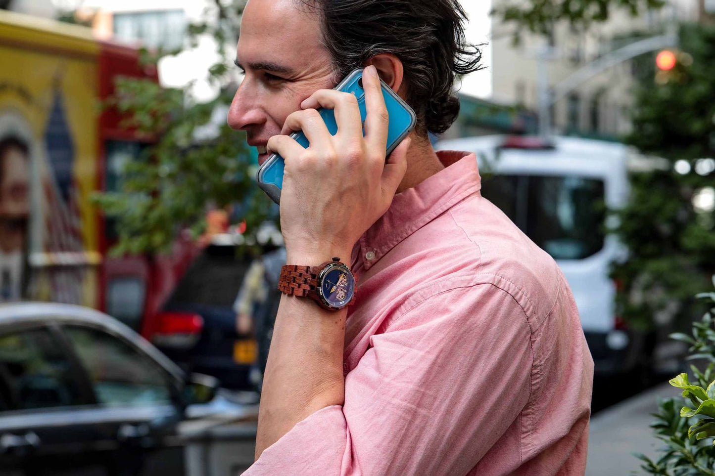 Men's Dual Wheel Automatic Kosso Wood Watch - For High End Watch Collectors